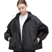 Uniqlo x Theory Nylon Windbreaker Jacket Raincoat Water Repellant Size Small