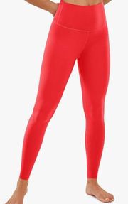 Red Workout Leggings