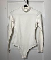 Reformation | Turtleneck Long Sleeve Bodysuit in White