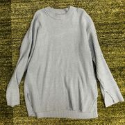 Abercrombie LuxeLoft Oversized Crew Sweater