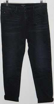 Womens Dear John Blue Denim Casual Cropped Skinny Jeans Pants Size 27 Size 4 NWT