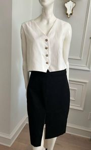 Banana Republic Black Pencil Skirt