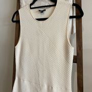 Cream Knit Dress