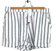 Style & Co. - Linen Blend Stripe Short - M