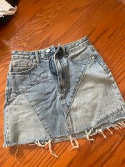 Mini Denim Skirt