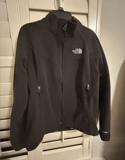 Black North Face full zip jacket