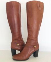 Leather Heeled Boots