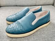 Bottega Veneta Intrecciato Leather Loafers