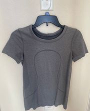 Gray Swiftly Tech Short Sleeve