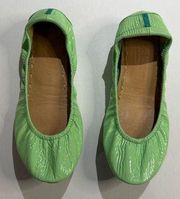 TIEKS Patent Mint Flats 7 limited sold out online at Patrick’s day