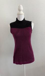 NWT. turtleneck sleeveless shirt Medium