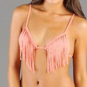 Acacia Montauk Fringe Bikini Top