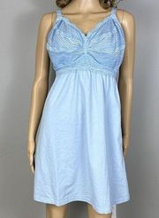 Cosabella Dolce Curvy Babydoll Size Large Dolce2614 Aasmani Blue Nighty