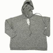 Sweet Romeo Grey Hoodie Acrylic Blend Size Small