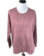 32 Degrees Heat Sweatshirt, Mauve, Medium