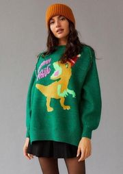 Urban Outfitters  Maura Jacquard Pullover Ugly Sweater Christmas