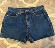 Victoria’s Secret pink nwt denim cut off jean shorts size 27