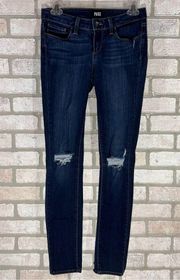 Paige Verdugo Ultra Skinny Jeans in Aveline Destructed Wash Size 26