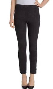 | NWOT Faux Leather Laced Calf Stretch Pants