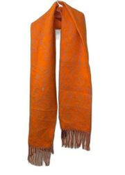 Steve Madden Orange / Pink Reversible Scarf