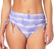 California waves purple tide dye high waist bikini size‎ M