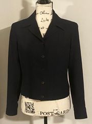 Navy Cropped Blazer/Jacket
