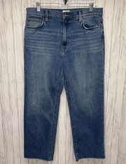 Womens Size 31 Hudson Noa Jeans Raw Hem EUC