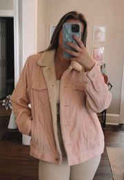 Pink Corduroy Jacket