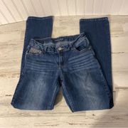 Maurices Jeans Size 4 Regular Women’s Embroidered Pockets Inseam 31” Stretch