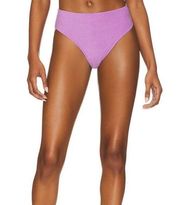 Faithfull The Brand Citra Bikini Bottom in Grape NEW Size 12/XXL