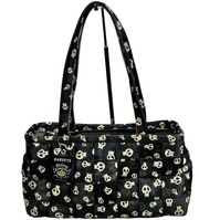 Harveys Disney Couture Seatbelt Bag Nightmare Before Christmas Skulls  Satchel