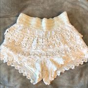 LOVE CULTURE Crochet Shorts