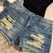 New Distressed Jean shorts 2XL