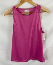 NWT Laundry by Shelli Segal Pink Tank size XL