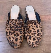 A New Day Leopard Mule Slide On Shoes‎ Loafers