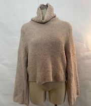 Fleece Turtleneck Sweater