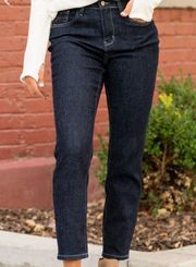 Judy Blue Indigo High Rise Mom Fit Jeans Size 25