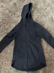 black soft cotton jacket