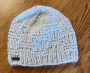 Marmot Beanie Womens OS Cream Sparkler‎ Knit Hat Cap EUC