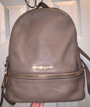 medium size Rhea Leather Backpack