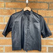 Anthropologie- Ottod'Ame- Leather  Jacket 4
