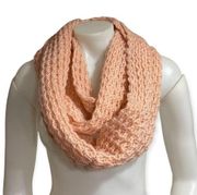 Free State Pink knitted infinity scarf