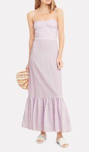 INTERMIX Surbi Striped Seersucker Dress