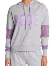 Sport Mesh Panel Accent Hoodie Size Medium