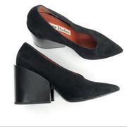 Alvara Pump Suede Black 41 (10/10.5)