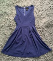 Blue Homecoming Dress