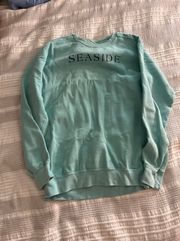 Teal Seaside Crewneck