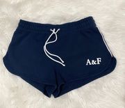 Navy Blue Track Shorts