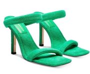 Terry Heels In Green $179 Sold Out New