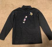 Mens Vikings Apparel Quarter Zip